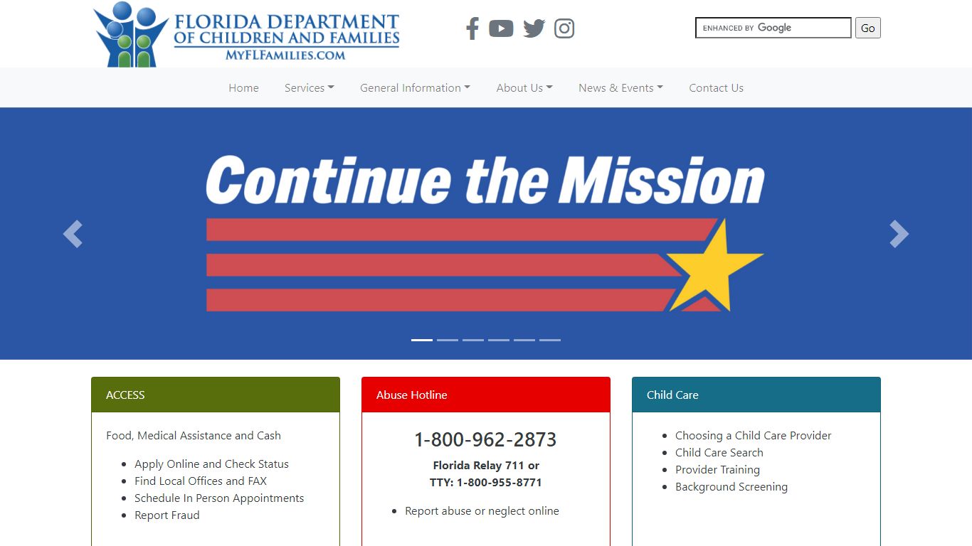 ACCESS Florida - Florida Department of Children and Families